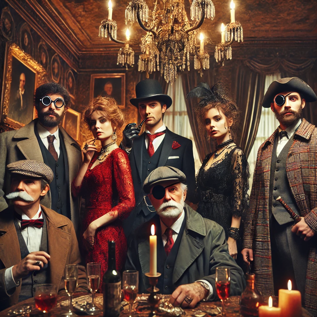 Groupe en murder party